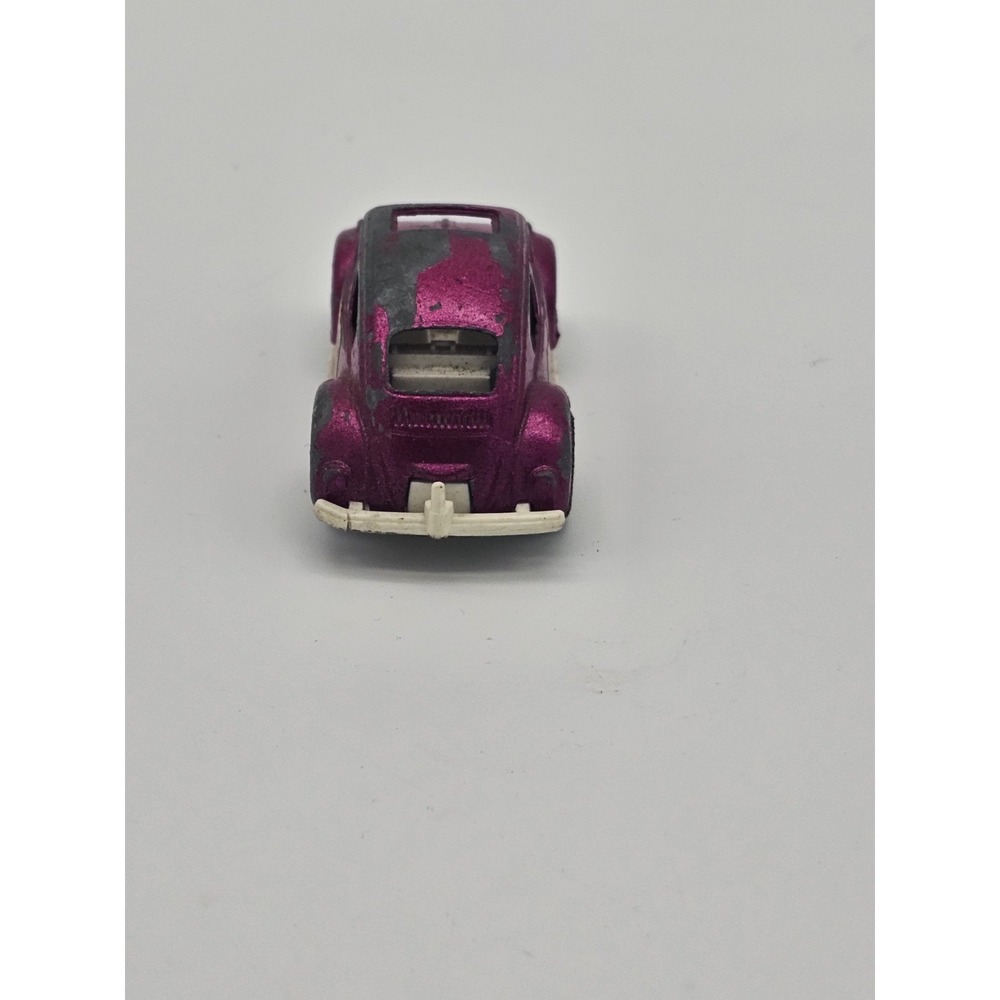 1970 Tootsie Toy Stingin Bug VW Volkswagen Snow Mobile Hitch - Picture 4 of 6